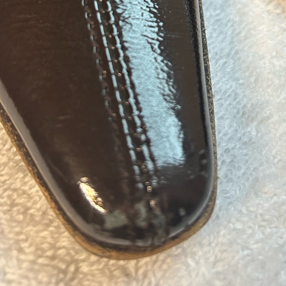 Aquatalia Brown Patent Leather ankle boot - Picture 10 of 12